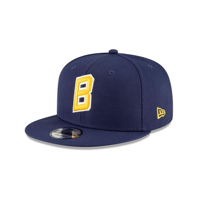 Milwaukee Brewers Gorra | New Era MLB Ligature 9fifty Snapback Cap Mexico - Azules